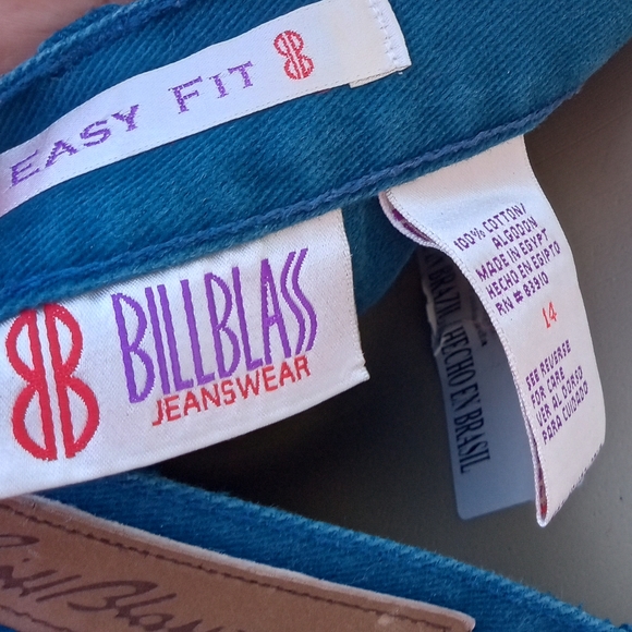 Vintage Dark Teal Jeans - Picture 3 of 5